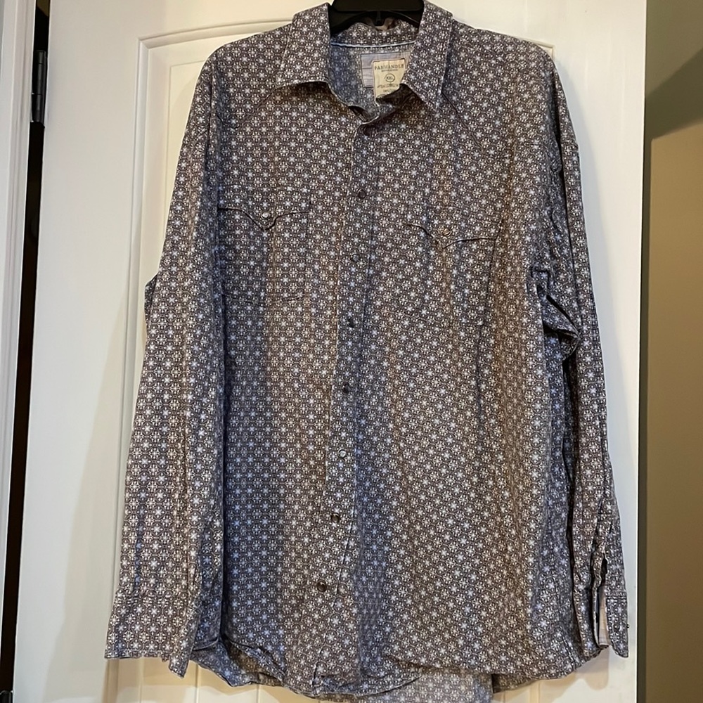 Panhandle XXL pearl snap shirt
